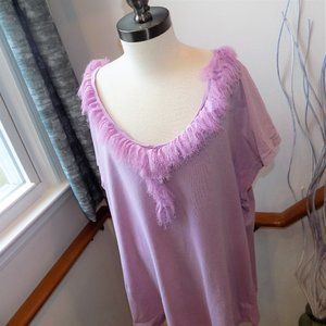 AWAKE Lilac T-Shirt Plus Size XXL